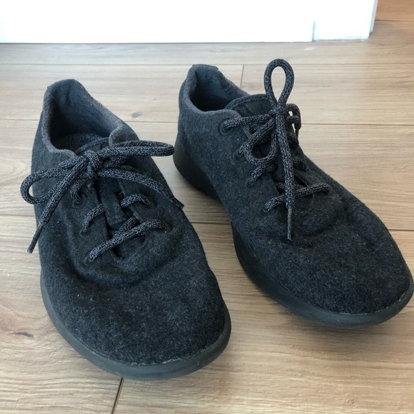 Allbirds Women's Wool Runners Sneakers in Natural Black, Size 10 - Picture 11 of 11